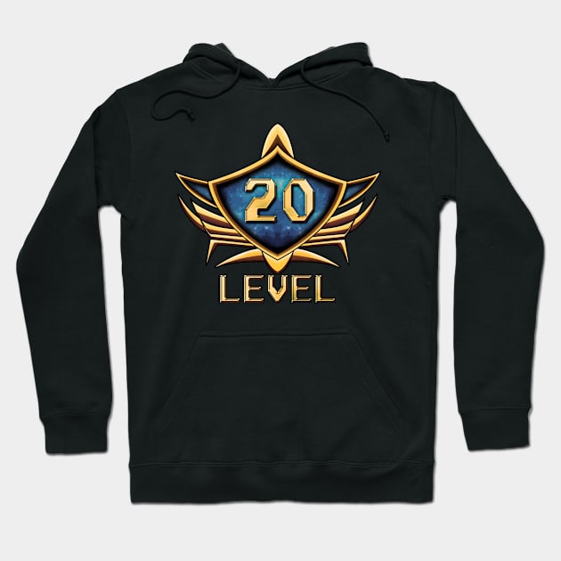Level 20 Hoodie by PaunLiviu